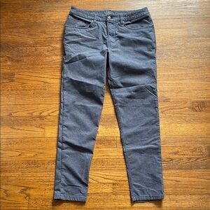 Lululemon Men’s Heathered Deep Navy ABC Pant Slim *Tech Canvas